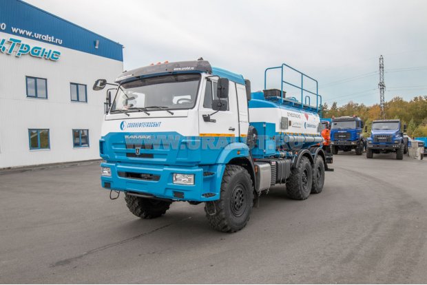 Автотопливозаправщик АТЗ-9-2Б УСТ 5453 Камаз 43118-50 сп.м
