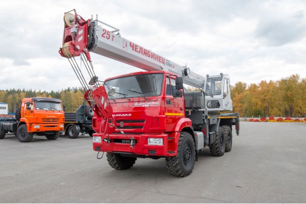 Автокран КС 55732-25-22 "Челябинец" Камаз 43118-50
