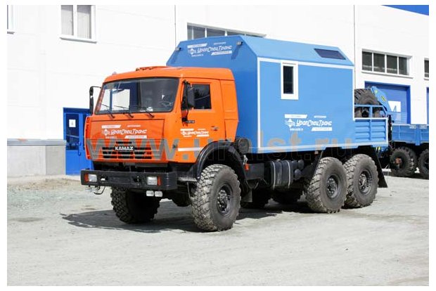 МРМ с КМУ ИМ-25 УСТ 5453 Камаз 43118-RR
