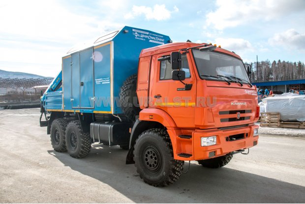 ПАРМ с КМУ ИМ-95 УСТ 5453 Камаз 43118