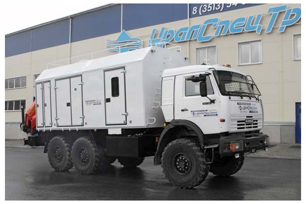 ПАРМ с PK-15500А УСТ 5453 Камаз 43118