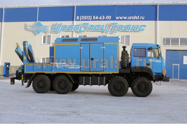 ПАРМ с КМУ ИМ-150 УСТ 5453 Урал 532362-1151-70
