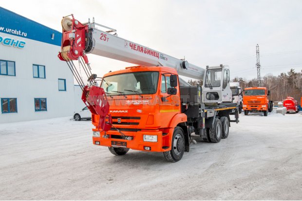 Автокран КС 55732-25-22 "Челябинец" Камаз 65115-50
