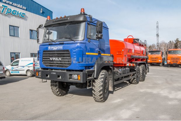 Автотопливозаправщик АТЗ-12 УСТ 5453 Урал 4320-80(Е5) сп.м. доработка под ДОПОГ