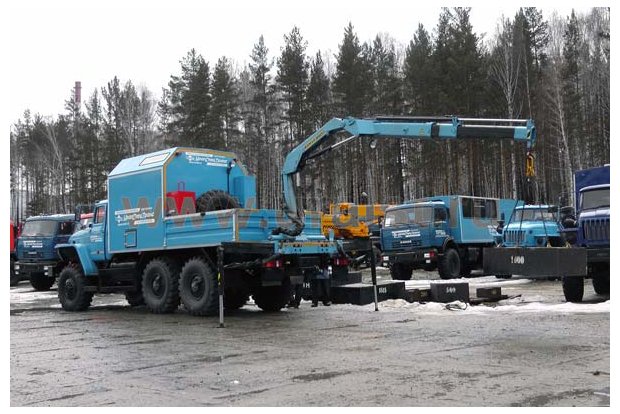 АНРВ с КМУ ИМ-55 УСТ 5453 Урал 4320-1151-73