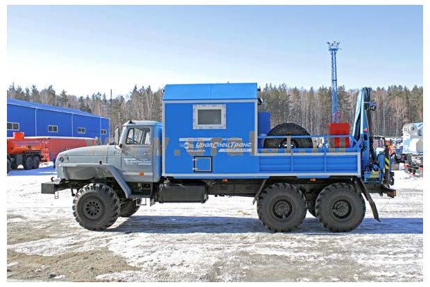 АНРВ с КМУ ИМ-55 УСТ Урал 4320-1951-60