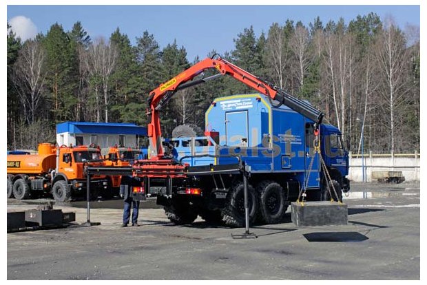АРОК с КМУ РК-8500А УСТ Камаз 5350-66(D5)