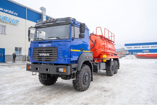Автоцистерна вакуумная коммунальная МВ-10 КО УСТ 5453 Урал 4320-4971-80