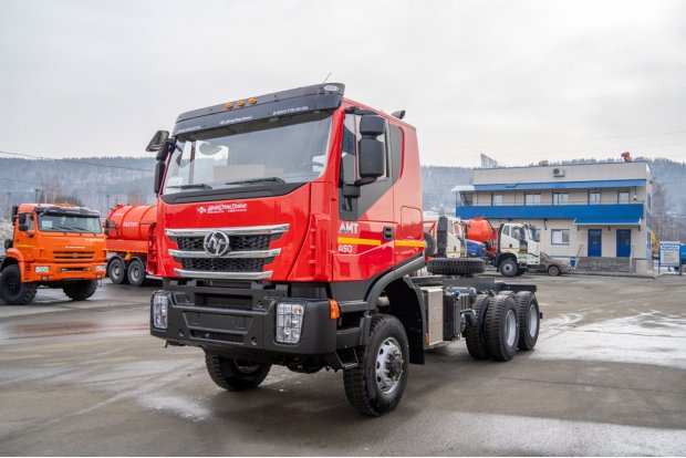 Шасси АМТ N.V. 632910 (6х6) шины 315/80R22.5 для изготовления спецтехники