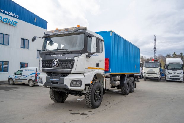  Автомобиль ВВ SHACMAN SX32586V385 (6х6, 4575мм) контейнерного типа 