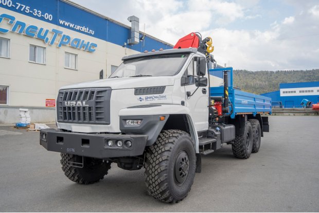 Бортовой с КМУ ИМ-150N УСТ 5453 Урал NEXT 4320-6951-74Г38