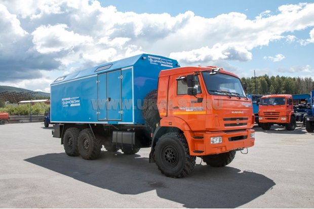 Маслостанция УСТ-5453 на шасси Камаз 43118-46