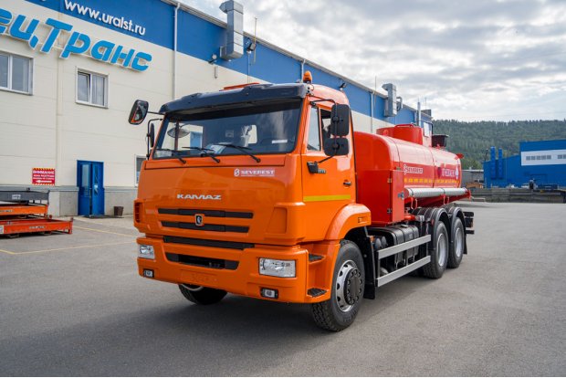 Автотопливозаправщик АТЗ-11Б УСТ 5453 Камаз 65115-48