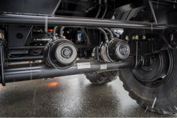 Рессорно-балансирная подвеска полуприцепа