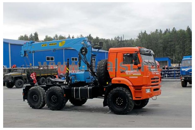 Тягач Камаз с КМУ ИТ-180