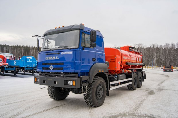 Автотопливозаправщик АТЗ-12 УСТ 5453 Урал 4320-4971-80 сп.м. доработка под ДОПОГ