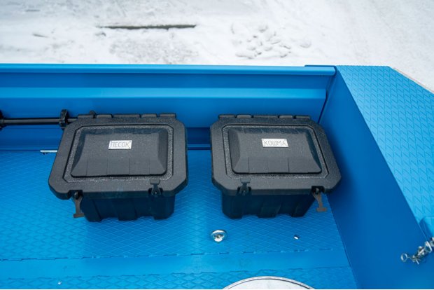 Ящики для песка и кошмы