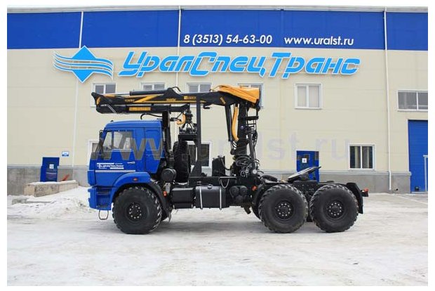Седельный тягач с ГМ ОМТЛ-97-04 УСТ 5453 Камаз 53504 (44108)