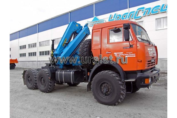 Седельный тягач с КМУ ИМ-180 УСТ 5453 Камаз 53504-46 (44108)