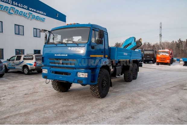 Бортовой с КМУ ИМ-150N-04 УСТ 5453 Камаз 43118 на зад. свесе