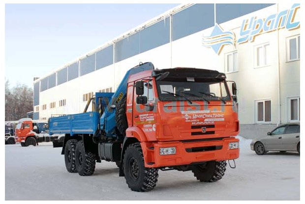Бортовой с КМУ ИМ-150N УСТ 5453 Камаз 43118 (Cummins)