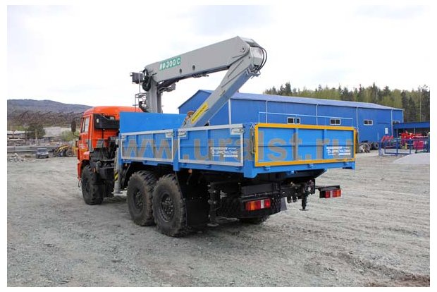 Бортовой с КМУ ИФ-300 УСТ 5453 Камаз 43118