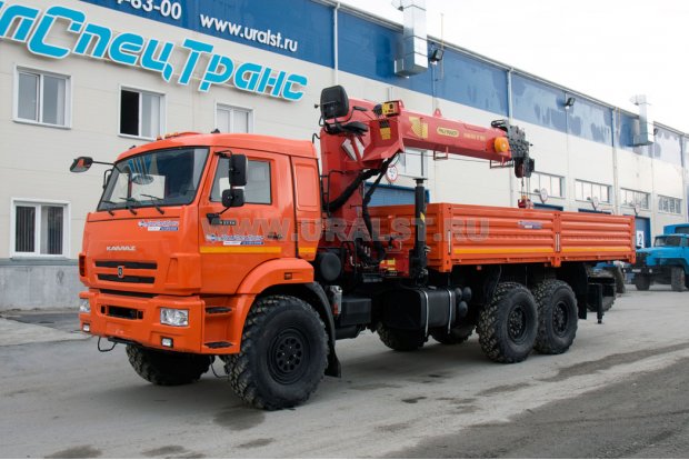 Бортовой с КМУ ИТ-180 Камаз 43118-46