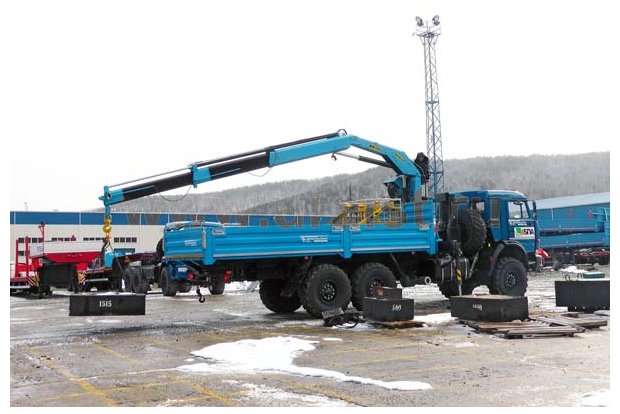 Бортовой с КМУ ИМ-150 УСТ 54531 Камаз 43118-1098-10