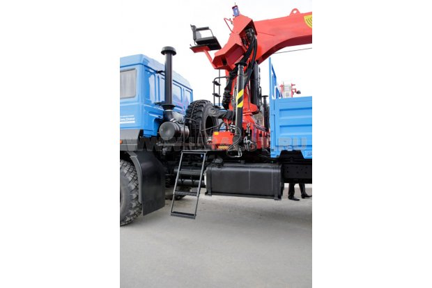Бортовой с КМУ ИТ-180 (тросовый) УСТ 5453 Урал 4320-4971-80 сп.м