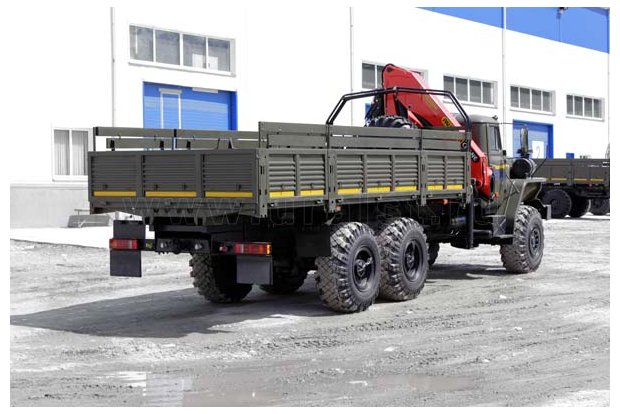 Бортовой с КМУ PK-15500А УСТ 5453 Урал 4320-1951-60
