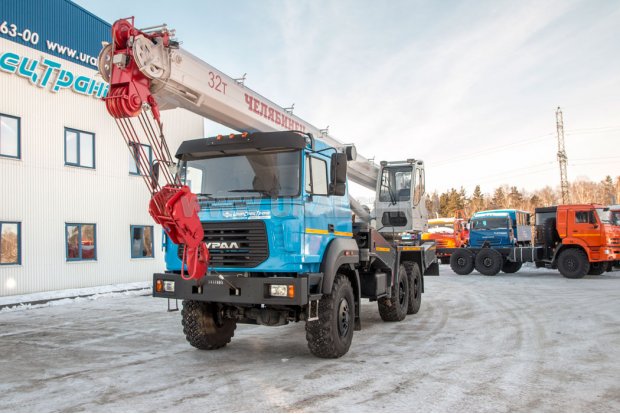 Автокран КС 55733-26-14 "Челябинец" Урал 5557