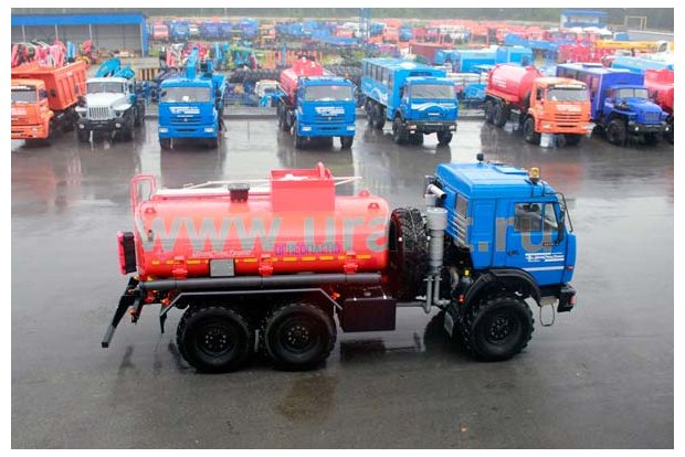 Автотопливозаправщик АТЗ-8 УСТ 5453 Камаз 5350-66(D5) сп.м. доработка под ДОПОГ