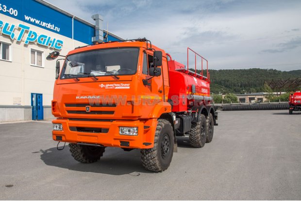Автотопливозаправщик АТЗ-9Б УСТ 5453 Камаз 43118-50, сп.м, доработка под ДОПОГ