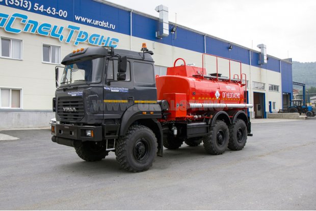 Автотопливозаправщик АТЗ-9Б УСТ 5453 Урал 4320-4551-81 сп.м. доработка под ДОПОГ