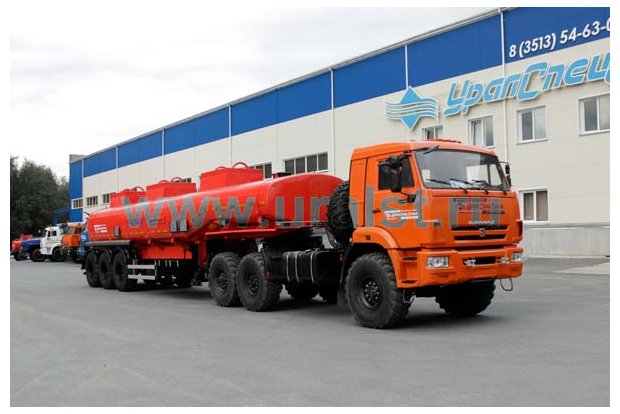 Седельный тягач Камаз 53504-6030-46 с ППЦ-30-31П(BPW)