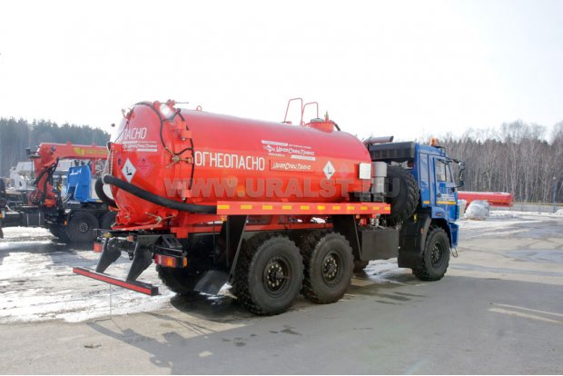 Автоцистерна вакуумная для нефтепродуктов АКН-10T-ОД КО УСТ 5453 Камаз 43118-50 термос, сп.м., доработка под ДОПОГ