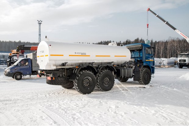 АЦПТ-9,5 с насосом, обогрев насоса, Камаз 43118
