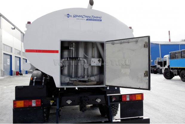 АЦПТ-9,5 с насосом, обогрев насоса, УСТ 5453 Урал 5557-80Е5, сп.м