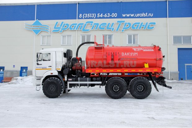 Вакуумная машина МВ-10-ОД PNR УСТ 5453 Камаз 43118-50 сп. м.