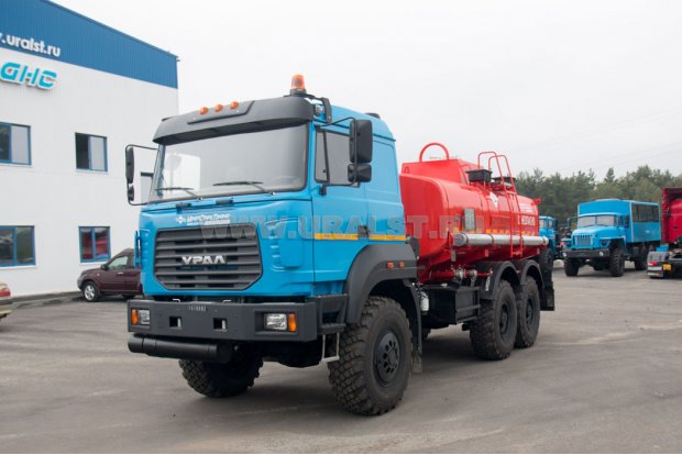 Автоцистерна бензовоз АЦ-11 УСТ 5453 Урал 5557-4551-80 с насосом, сп.м доработка под ДОПОГ