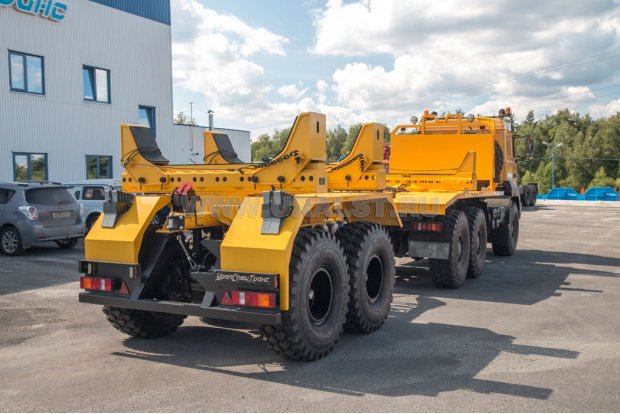 ТПВ Урал 6370 УСТ 5453 + роспуск ПРТ 20-24 BPW УСТ 9465