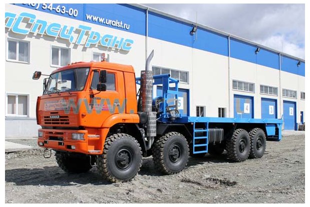 Контейнеровоз УСТ 5453 Камаз 6560 (Булитовоз)