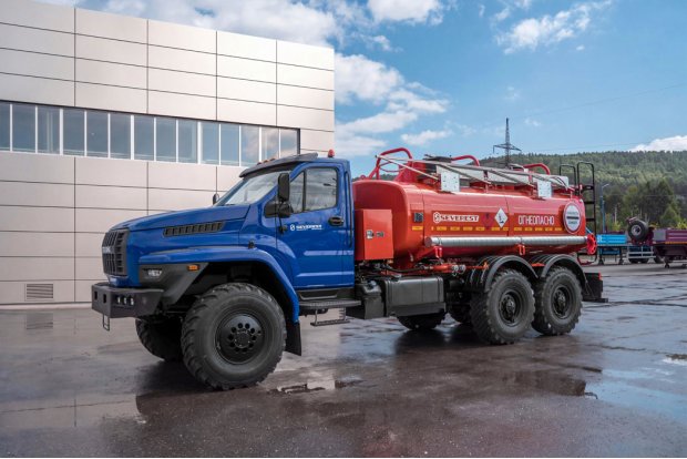 Автотопливозаправщик автоцистерна АТЗ-11-2Б Урал NEXT 4320-72 ДОПОГ, УВЭОС