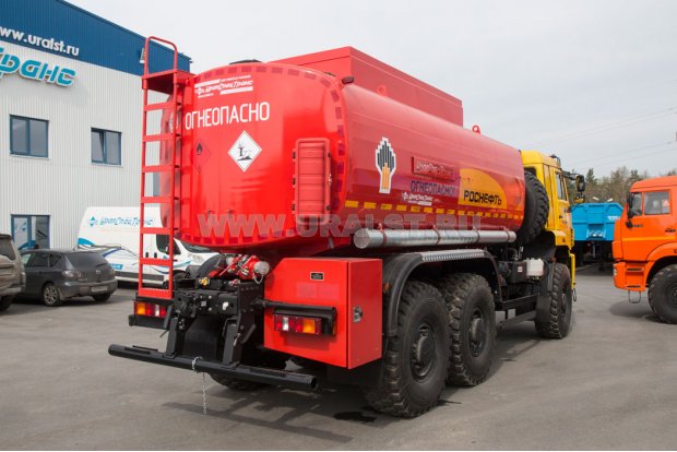 Автоцистерна АЦН-18 УСТ-5453 на шасси Камаз 65224-43