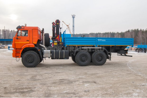 Бортовой с КМУ Palfinger PK-30002-K (Палфингер) УСТ 5453 Камаз 65224-53