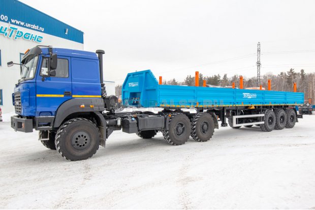 Полуприцеп бортовой  ППБ 30Б-32-12К УСТ 9465 ССУ 1450