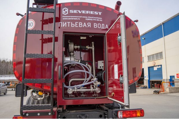 Отсек слива/налива