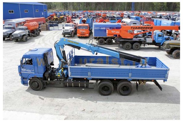 Бортовой Камаз 65117 с ИМ-180