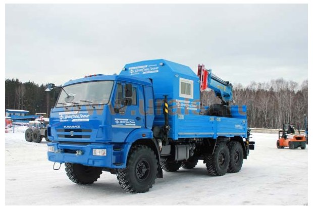 Бортовой с КМУ ИМ-240А УСТ 54531 Камаз 43118-3098-50