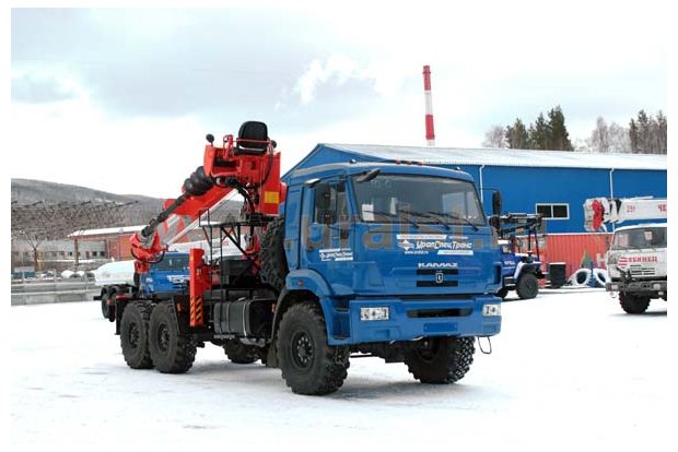 БКМ с КМУ KS-2056H УСТ 5453 Камаз 43118